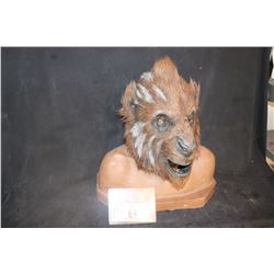 WEREWOLF WITH GRAY HAIRS FULL HEAD MASK