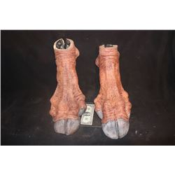 CREATURE ALIEN DEMON FEET WEARABLE MATCHED PAIR