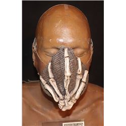 VOODOO SKELETON HAND LEATHER FACE MASK WITH LEATHER STRAPS