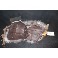 VOODOO CHEST ARMOR WITH FUR AND STRAP