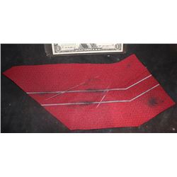 CAPTAIN AMERICA FALCON FROM CIVIL WAR DISTRESSED CHEST PANEL WITH PRODUCTION NOTES RIGHT