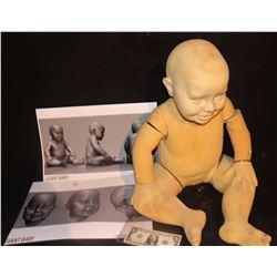 GIANT BABY CGI MODEL WITH PRODUCTION IMAGES