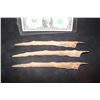 Image 1 : X-MEN ORIGINS WOLVERINE SCREEN USED BREAK AWAY HERO BONE CLAWS COMPLETE SET 3