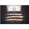 Image 1 : X-MEN ORIGINS WOLVERINE SCREEN USED BREAK AWAY HERO BONE CLAWS COMPLETE SET 4