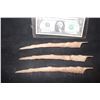 Image 1 : X-MEN ORIGINS WOLVERINE SCREEN USED BREAK AWAY HERO BONE CLAWS COMPLETE SET 5