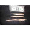 Image 1 : X-MEN ORIGINS WOLVERINE SCREEN USED BREAK AWAY HERO BONE CLAWS COMPLETE SET 6