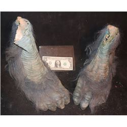 EVOLUTION BLUE PRIMATE FEET MATCHED PAIR 2