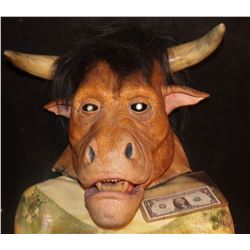 MINOTAUR HERO ANIMATRONIC FULL HEAD MASK GTOM SUPER CAPERS