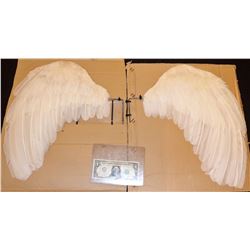 CUPID REAL FEATHER WINGS IN BEAUTIFUL CONDITION!