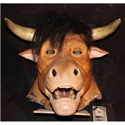 MINOTAUR FULL HEAD MASK FROM SUPER CAPERS