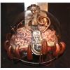 Image 1 : STEAMPUNK GORILLA BRAIN WEARABLE LIGHT UP SKULL CAP VERY COOL!