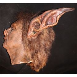 CREATURE ALIEN DEMON SCREEN USED HEAD PIECE ON MAKE UP TEST HEAD