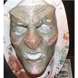 CREATURE ALIEN DEMON FULL FACE APPLIANCE LOT OF 2