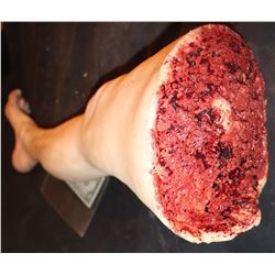 SILICONE SEVERED LEG WITH NICE GORE AT STUMP