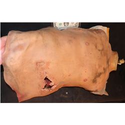 SILICONE TORSO WITH GAPING EMPALEMENT WOUND