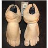 Image 1 : THE NUTTY PROFESSOR THE KLUMPS PAIR OF FAT FEET UNUSED