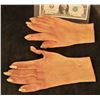 Image 1 : X-MEN SABRETOOTH SCREEN USED STUNT STAGE 1 SILICONE GLOVES WITH CLAWS