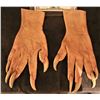 Image 1 : X-MEN SABRETOOTH SCREEN USED STUNT STAGE 3 SILICONE GLOVES WITH CLAWS 1