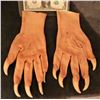 Image 2 : X-MEN SABRETOOTH SCREEN USED STUNT STAGE 3 SILICONE GLOVES WITH CLAWS 2