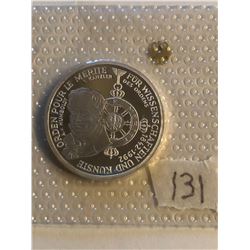 1992 Silver Germen Federal Republic 10 Marks ORDEN POUR LE MERITE in Original Package