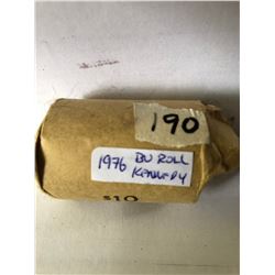 1976 S Kennedy Half Dollar Roll in BU High Grade 20 Total Coins