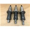 Image 1 : (3) COMMAND C6C5-1000 CAT 50 TOOL HOLDER W/ MISC. TOOLING