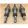 Image 1 : (3) COMMAND C6C5-1000 CAT 50 TOOL HOLDER W/ MISC. TOOLING