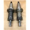 Image 1 : (2) COMMAND C6C5-1000 CAT 50 TOOL HOLDER W/ MISC. TOOLING