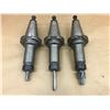 Image 1 : (3) COMMAND C6C5-0032 CAT 50 TOOL HOLDER W/ MISC. TOOLING