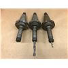 Image 1 : (3) COMMAND C6C5-0020 CAT 50 TOOL HOLDER W/ MISC. TOOLING