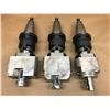 Image 1 : (3) FITZ-RITE 50V TO 40V ADAPTER W/ VALENITE V 40CT-S150-24 CAT 40 AND MISC. BORING HEAD