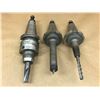 Image 1 : (3) MISC. CAT 50 TOOL HOLDER W/ MISC. TOOLING * SEE PICS FOR PART #*