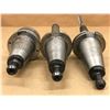 Image 8 : (3) MISC. CAT 50 TOOL HOLDER W/ MISC. TOOLING * SEE PICS FOR PART #*