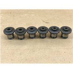 (6) BILZ WE1 MISC. QUICK CHANGE ADAPTER *SIZE IN PICS AND DESCRIPTION*