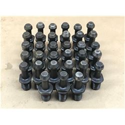 (33) MISC. CAT 40 PULL STUD / RETENTION KNOB *SEE PICS FOR PART #*