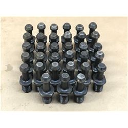 (33) MISC. CAT 40 PULL STUD / RETENTION KNOB *SEE PICS FOR PART #*