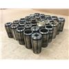 Image 2 : (30) MISC. ER 50 COLLET *VARIOUS SIZES SEE PICS*