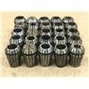 Image 2 : (25) MISC. ER 20 COLLET *VARIOUS SIZES SEE PICS*