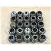Image 1 : (25) MISC. ER 20 COLLET *VARIOUS SIZES SEE PICS*