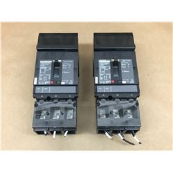 (2) SQUARE D HJ 060 CIRCUIT BREAKER