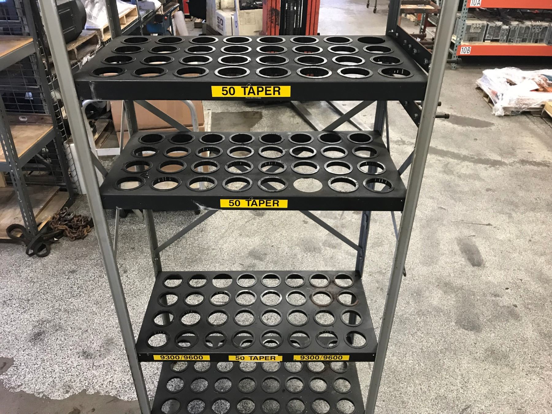 MISC. CAT 50 84"x 38" X 19" TOOL HOLDER SHELF