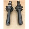 Image 1 : (2) SKULLY-JONES 6A 848975 .375 & 6A 848976 .500 CAT 50 TOOL HOLDER