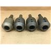 Image 2 : (4) MISC. CAT 50 2" END MILL  TOOL HOLDER *TAG WORN*