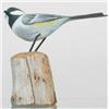 Image 1 : Chickadee, lifesize, by Peter Peltz, The Bird Bar