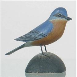 Miniature bluebird by A. E. Crowell, East Harwich