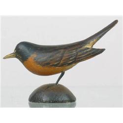 Miniature robin by A. E. Crowell, East Harwich, M