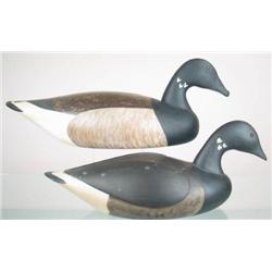 Lot of two brant decoys by Alberto Bert Williams