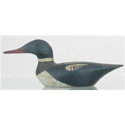 Redbreasted merganser miniature drake ca early 19