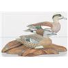 Image 1 : Miniature widgeon pair by A. J. King. Signed on t