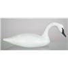 Image 1 : Quarter size mute swan carving by Bert Williams, 